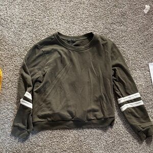 Forever 21 Plus Olive Knit Top